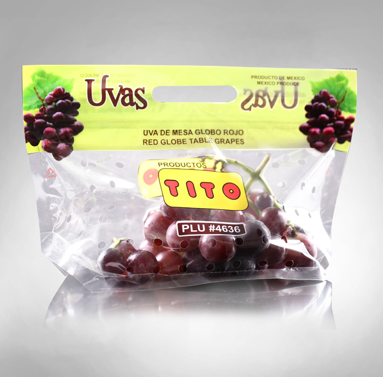 Grape hole air packaging bags A 